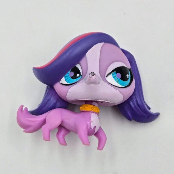 Littlest Pet Shop LPS Zoe Trent #2697 And Pig #2859 Rollin’ Circus Fun Toys R Us - Picture 7 of 11